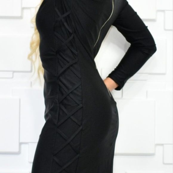 SASSY LITTLE BLACK DRESS - Picture 2 of 4